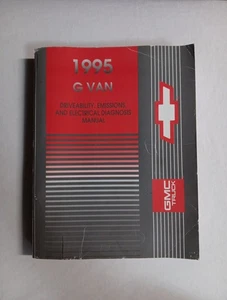 1995 CHEVROLET & GMC VAN SHOP MANUAL / ORIGINAL G SERIES SERVICE BOOK - Foto 1 di 5