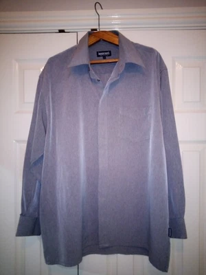 Innocenti Men's Grey Long Sleeve Button-Up Shirt Size L  - Image 1 of 4