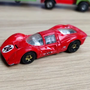 HOTWHEELS AUTO FERRARI P4 ROUGE #24 MADE IN MALESIA 2001 1:64* - Foto 1 di 6