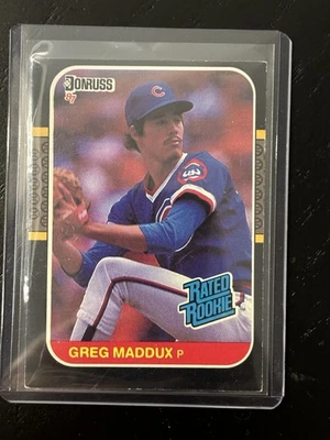 Donruss 1987 - Clasificado novato Greg Maddux #36 (RC) Foto 1 de 2