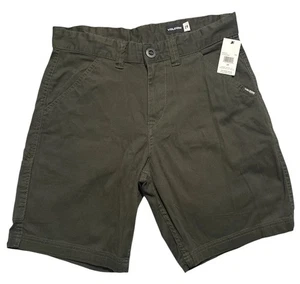 NEU Herren Volcom vorne flach dunkelgrün Tustin Shorts Größe 29 - Bild 1 von 5