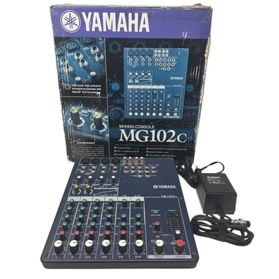 Yamaha MG102C 10-Channel Analog Mixing Console Compressor  - Image 1 of 4