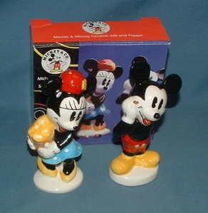 SET SALE E PEPE DISNEY MICKEY & MINNIE MOUSE - ARTIGIANATO DEL TESORO - NUOVO IN SCATOLA - Foto 1 di 7