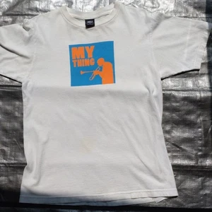Camiseta Uniqlo Hecha en EE. UU. M De Colección Usada Sin Daños Mayores, Ligera Decoloración - Imagen 1 de 3