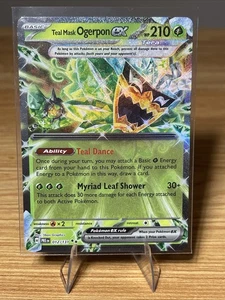 Teal Mask Ogerpon ex 012/131 Sv: Prismatic Evolutions Holo - Picture 1 of 2