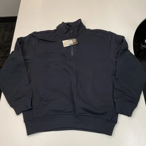 5.11 Tactical Water Repellent Fleece Job Shirt 72363 Navy Medium - Picture 1 of 3