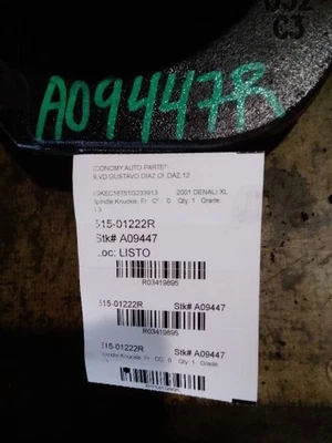 Passenger Front Spindle/Knuckle Fits 99-07 SIERRA 1500 PICKUP 3419895 - Image 1 of 4