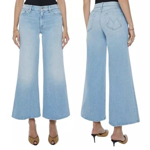 Mother The Twister Flood Wide Flare Leg Ankle Jeans Lost Art Light Wash Gr. 24 - Bild 1 von 7