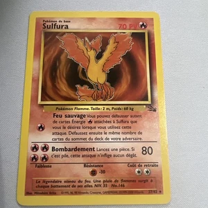 Sulfura (Moltres) French 27/62 Fossil NM - Picture 1 of 7