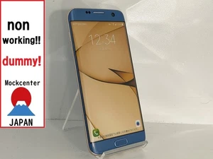 【Factice !】 Téléphone portable Samsung Galaxy S7edge (couleur bleu) modèle 2016 qui ne fonctionne pas - Photo 1 sur 2