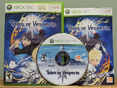 Tales of Vesperia (Microsoft Xbox 360, 2008) CIB - Tested - Near Mint Disc! - Image 1 of 4