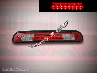 2000-2006 TOYOTA TUNDRA L.E.D. TERCEIRA LUZ DE FREIO LED VERMELHA CLARA NOVA - Imagem 1 de 2