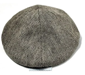GORRA BEBÉ JEFF Marrón Espiga Newsboy Gato y Jack Recién Nacido TOTALMENTE NUEVA CON ETIQUETAS - Imagen 1 de 14