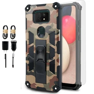 Pack+ for Cricket Ovation 2 At&t Maestro Max Magnet Kickstand Phone Case Glass - Picture 1 of 31