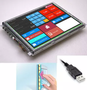 38cm 15 " USB Touchscreen Display Canvys PV760T Protection Plate For WIN2000 XP - Picture 1 of 1