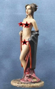 Hand Painted nude Miniature Geisha. Girl-006 Tin 54mm 1/32 - Picture 1 of 4