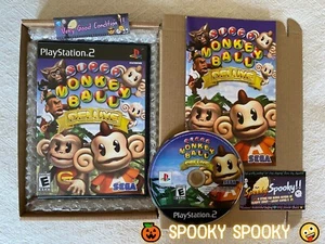 Super Monkey Ball Deluxe PS2 - NTSC-U/C USA VGC CIB - High Quality Packing - Picture 1 of 9