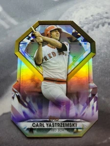 2022 Topps Diamond Greats Die Cuts #DGDC7 Carl Yastrzemski - Picture 1 of 2