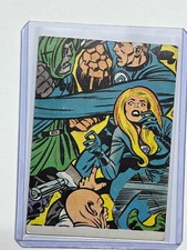1974 1975 TOPPS MARVEL COMIC BOOK HEROES  STICKER  FANTASTIC 4 CHECKLIST #8