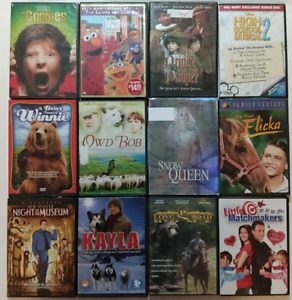 12 DVD Goonies Elmo Street We Prince & Pauper comédie musicale 2 BearOwd Bob Snow Queen
