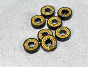 8x SECTOR 9 - BLACK BALL CERAMIC SKATEBOARD LAGER - KOSTENLOSER VERSAND - Bild 1 von 16