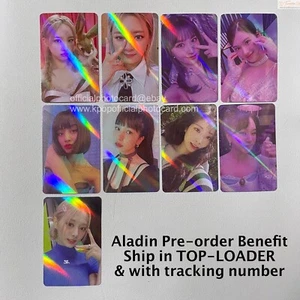 Dos veces undécimo álbum entre 1-&-2 tarjeta fotográfica oficial Aladin beneficio de reserva POB - Imagen 1 de 20