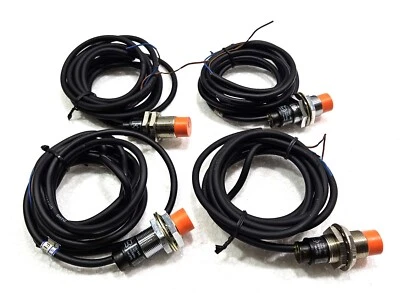 AUTONICS PR18-8AC CYLINDRICAL INDUCTIVE PROXIMITY SENSOR (LOT OF 4) - Image 1 of 4