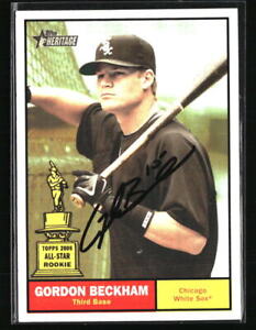 Gordon Beckham 2010 Topps Heritage #35  Baseball Card