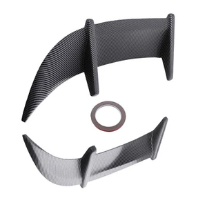 2pcs Rear Roof Trunk Lip Wing Spoiler for Volkswagen Golf MK6 GTI R20 2010-2013 - Picture 1 of 12