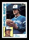 1984 Topps Jim Acker #359 Rookie Rc Toronto Blue Jays