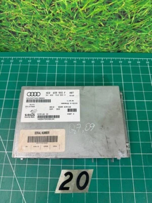 Módulo de control receptor de radio por satélite Audi Q7 Sirius 2007-2015 4E0035593F OEM Foto 1 de 4