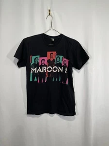 Maroon 5 Tee Shirt Black North American Concert Tour 2013 American Apparel Sz S - Picture 1 of 8