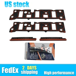 For 95-09 Buick Chevy Oldsmobile Intake Manifold Gasket Set w/ silicone sealant - Picture 1 of 3