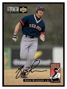 1994 Collector's Choice Silver Signature  Greg Blosser  Boston Red Sox #2
