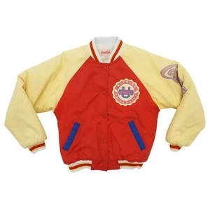 Vintage 80s Coca Cola Bomber Jacket Youth12 - Picture 1 of 8