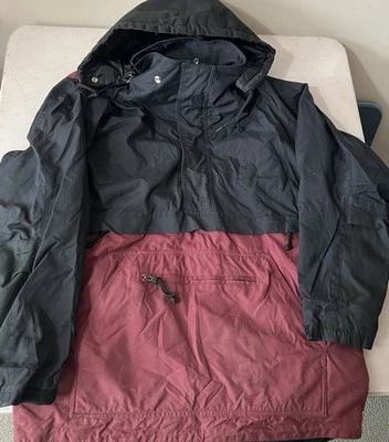 BURTON Outland Hombres Grande Snowboard Esquí Chaqueta Pullover Capucha Extraíble Dos Tonos Foto 1 de 4