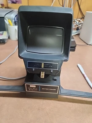 Sears Du-All Eight Editor-Viewer Vintage 8 mm Regular y Super 8 Foto 1 de 4