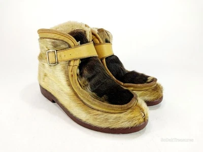 Botas de caza de piel Abercrombie & Fitch de colección para hombre 8 forradas de vellón de piel Foto 1 de 4