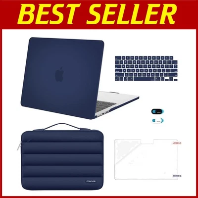 Funda MacBook Air 13 pulgadas 2025-2022, paquete azul marino Foto 1 de 4