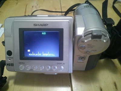 Sharp VL-AH30 Viewcam Hi8 8mm Video Camcorder VCR Player Video Transfer VL-AH30U - Image 1 of 4