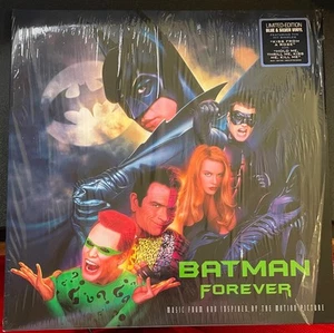 Batman Forever - Music From The Motion Picture Soundtrack Blue & Silver Vinyl LP - Picture 1 of 4