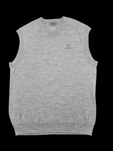Nike Tour Performance Herren XL leichter grauer Pullover Wollmischung Golfpullover - Bild 1 von 5