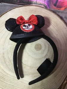 Disney Orejas Mouseketeer Mickey Mouse Club Lentejuelas Adulto - Imagen 1 de 2