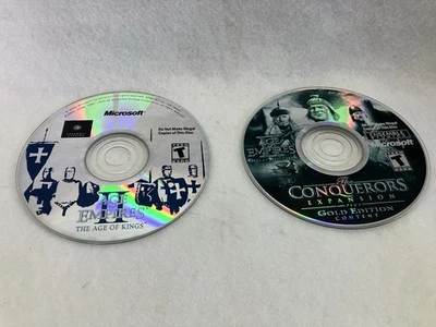 Age of Empires II 2 + Conquerors Expansion (PC) Discs Only – Untested, No Key - Image 1 of 4