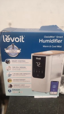 Levoit 4.5L Oasis Mist Smart Humidifier Warm/Cool Mist - Image 1 of 4