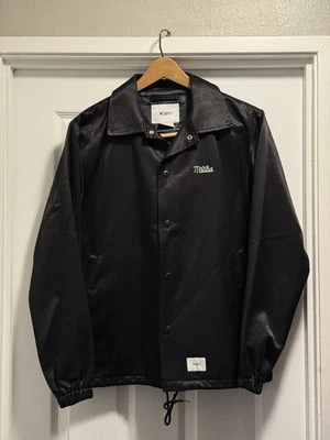 Chaqueta WTAPS Greaser Coaches Talla 01 Negra Foto 1 de 3