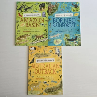Expedition Diaries: Australian Outback,Amazon, Borneo Rainfores by Simon Chapman - Image 1 of 4