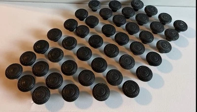 Lote de 45 perillas de herrajes de gabinete bronceadas Liberty Oil redondas Foto 1 de 3