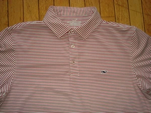 VINEYARD VINES MEN'S SHORTSLEEVES PERFORMANCE POLO SHIRT LARGE HARDLY WORN! - Picture 1 of 8