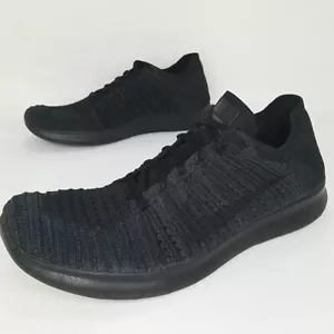 NikeID Free RN FlyKnit dreifach schwarz Turnschuhe Herren Größe 10,5 W 858079-996 - Bild 1 von 12
